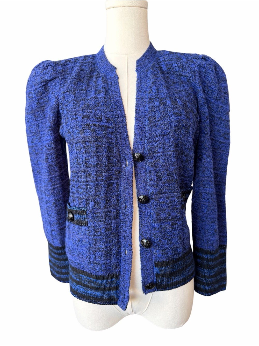 L L’Agence Jenni Waffle Stitch Cardigan